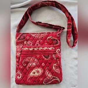 Vera Bradley Mesa Red Croosbody